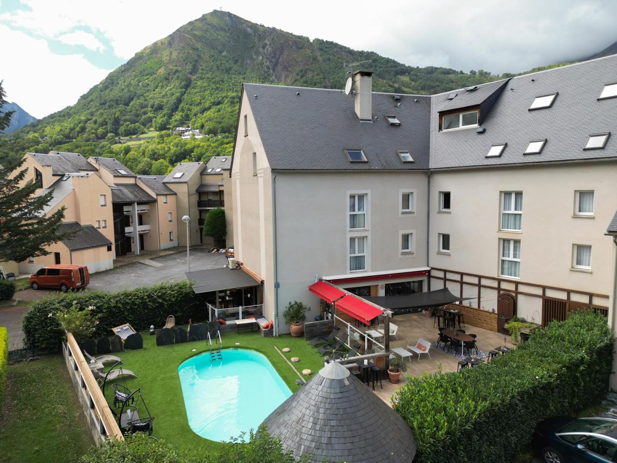 Hotel Les Arches Saint-Lary-Soulan Ngoại thất bức ảnh